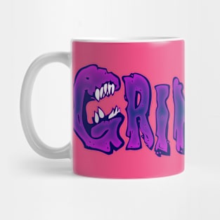 Grinners Purple Pink Mug